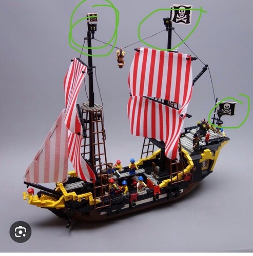 Vintage lego black - -, sea