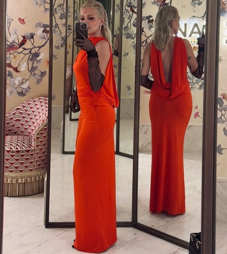 Zara new woman long open - zara, back