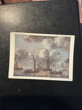 CAPPELLE - RIVER SCENE WITH STATE BARGE POSTCARD