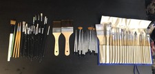 Used Artist CONDA and other Paint  Brushes. Job Lot.