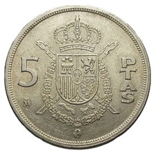 Spain 5 Pesetas 1983 Coin E170
