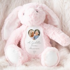 Personalised memory teddy - memory, pink