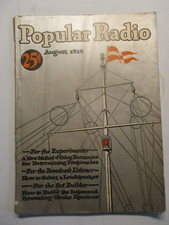 POPULAR RADIO MAGAZINE AUGUST