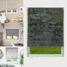 Crushed Velvet Blackout Roller