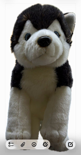 Two keel toys lapland husky - two,