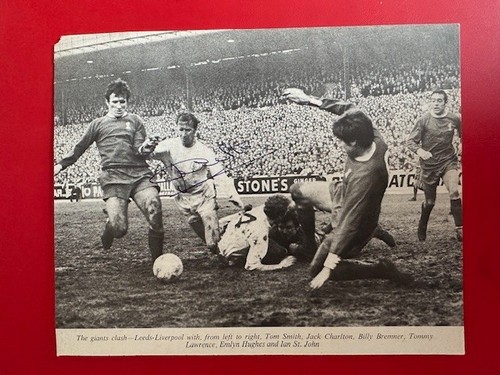 Jack charlton signed - jack, leeds