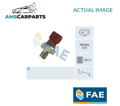 Oil pressure sensor - oil, switch