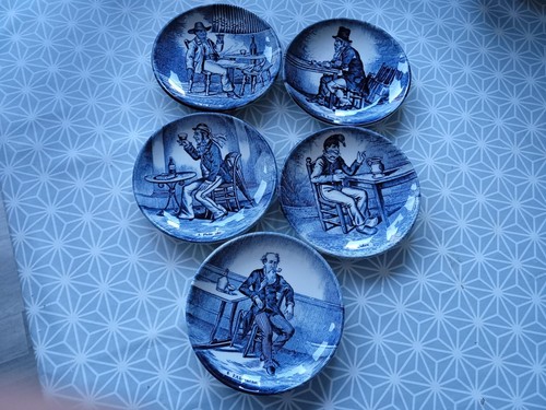 Vintage boch belgium - boch, blue
