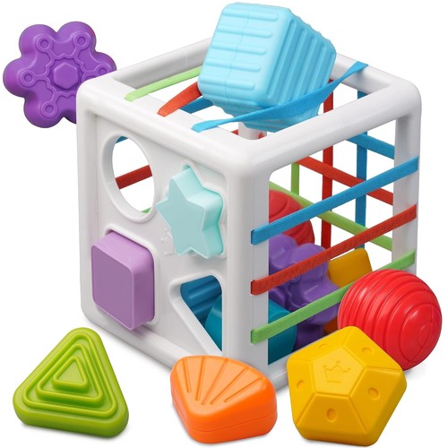 Baby activity cube shape - activity,
