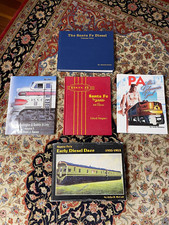 Vintage Railroad Line Books