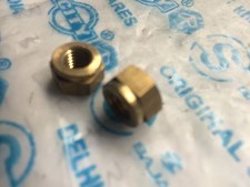 Lambretta Exhaust Nuts Brass LI SX TV GP
