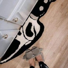 Skull Knife Carpet Horror