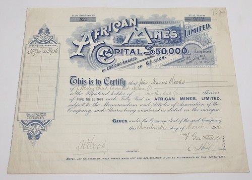 Antique african mines - mines, limited