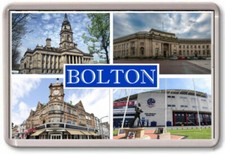 FRIDGE MAGNET - BOLTON - Large