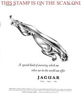 JAGUAR 'Bonnet, Hood Ornament' Motor Car ADVERT (3) : 1960 Print Ad 704/133xxx
