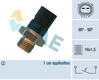 Temperature switch radiator - temperature, switch,
