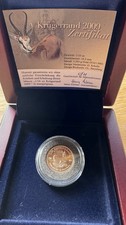2009 1/10 Gold Krugerrand with Authentication Certificate  In Capsule