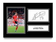 Jordan Clark Hand Signed A4