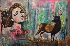 Velvet Hooves Original Art