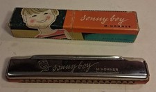 Vintage Sonny Boy Mouth Organ By M. Hohner ~ Made In Germany ~ Boxed