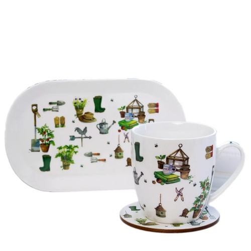 Mug coaster tray set - coaster,