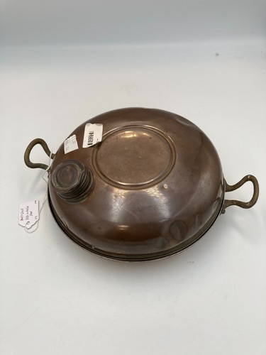 Antique copper bed - antique, warming