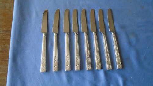 Silver plated knives - knives, set