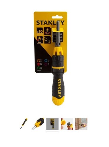 Stanley 010 multibit 10pc - stanley, 0-68-010