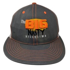 The Big Nasty Hill Climb Trucker Hat Gray OS Adjustable Mesh Pacific Headwear