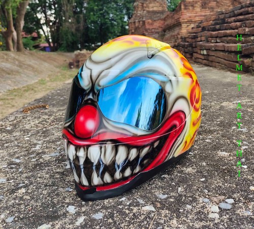 Scary clown custom motorcycle - custom,