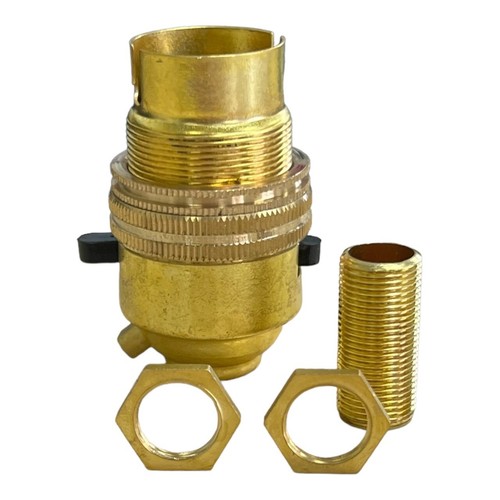 Jeani brass lamp holder - jeani,