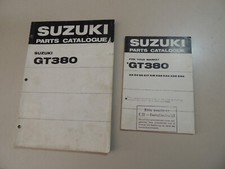 Parts catalog Suzuki GT 380