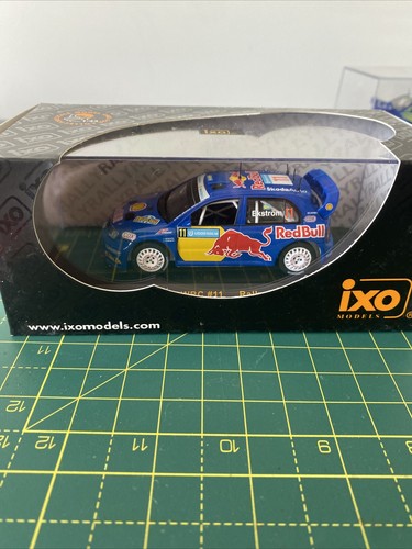 Ixo skoda fabia wrc red - 1/43,