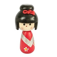 Wooden Kokeshi Doll (Japanese)