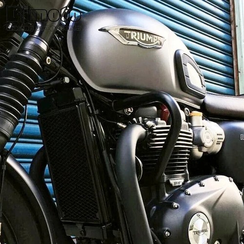 Black engine guard - guard, bar