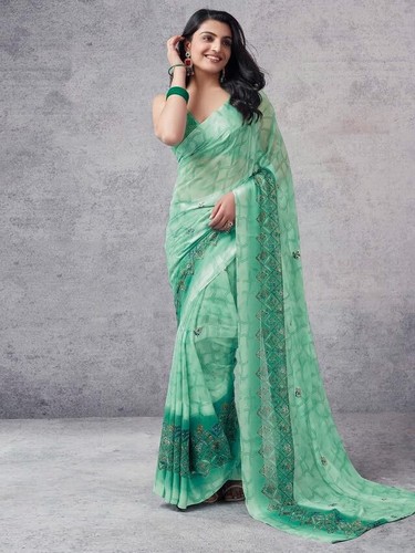 Women georgette printed - women's,