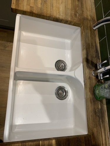 Ceramic kitchen double - ceramic,
