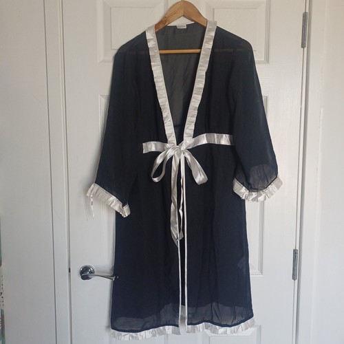 Vintage peignoir negligee - vintage,