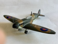 DIECAST DINKY TOYS RAF SUPERMARINE SPITFIRE WW2 FIGHTER PLANE WORKING MOTOR VGC