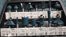 15Pcs 1/4 inch Shank Router