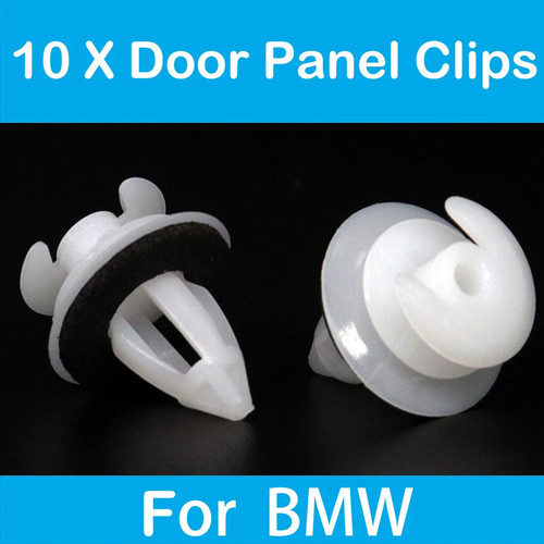 10x door panel card - 10x, clips
