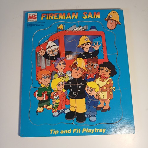 Vintage 1987 fireman - vintage, sam
