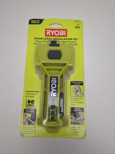 Ryobi door latch installation - door,