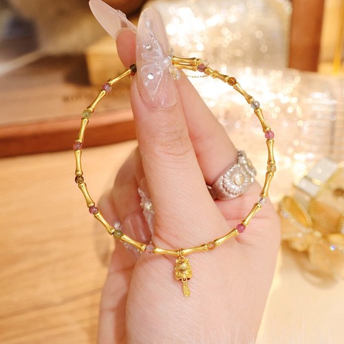 18k gold lucky - gold, bracelet