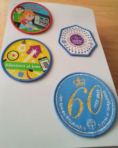 Girlguiding badges