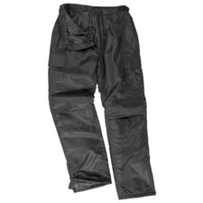 Mil-Tec MA1 WARM THERMAL COMBAT WORK MENS TROUSERS WINTER INSULATION PANTS BLACK