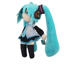 Anime Hatsune Miku Plush Toy 25cm Scallion Ver. Soft Doll Gift Soft Stuffed Toys
