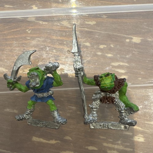 Orc and goblin spearmen - orc,