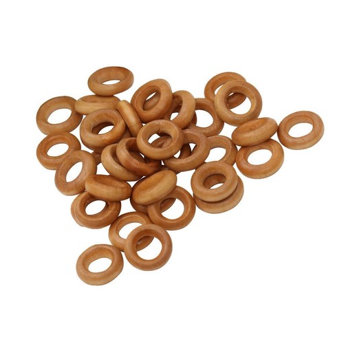 100pcs 13mm small wooden - 13mm, rings