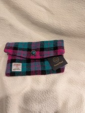 Harris Tweed Makup bag in pink